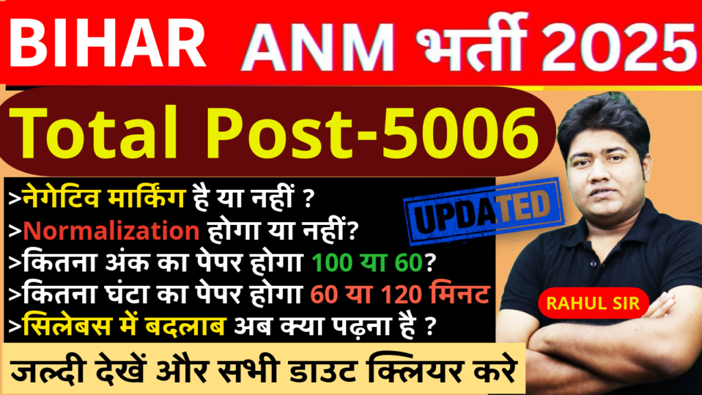 Bihar ANM 5006 POST FREE TEST 25 MCQ 2025 ( Child Health Nursing Set-4) 10 December 2025